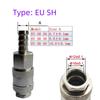 3-in-1 Quick Release Pneumatic Connector Rapidities for Air Hose Fittings Coupling Compressor Accessories European Standard