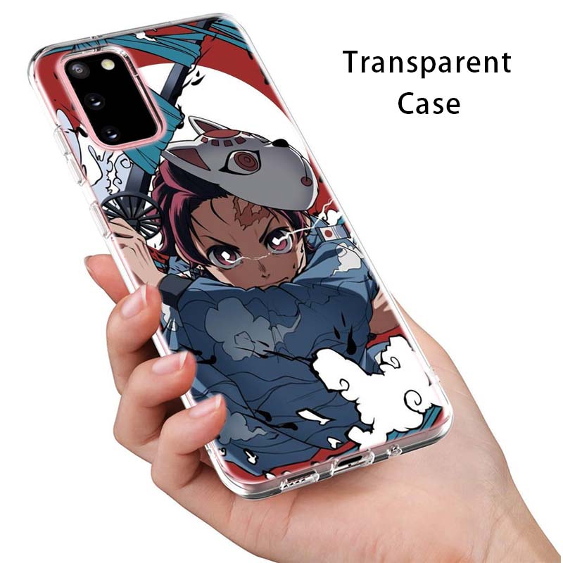 Demon Slayer Kimetsu No Yaiba For Samsung Galaxy S22 Pro S21 S20 FE Ultra S10 S10E Lite S9 S8 Plus S7 S6 Edge Soft Phone Case