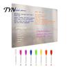 Magnetic Memo Pad for Kitchen Acrylic Planning Board, Dry Erase Notepad Board Fridge, Erasable Writing with Markers Clear Monthly Weekly Daily
