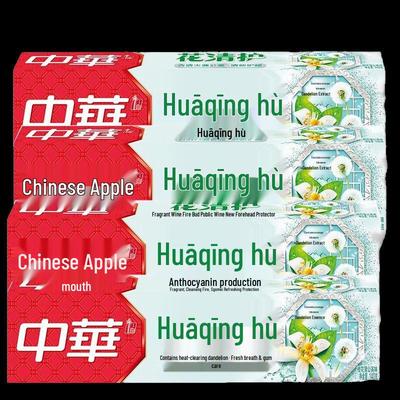 Зубная паста Zhonghua Oral Care с цветами апельсина и одуванчиком