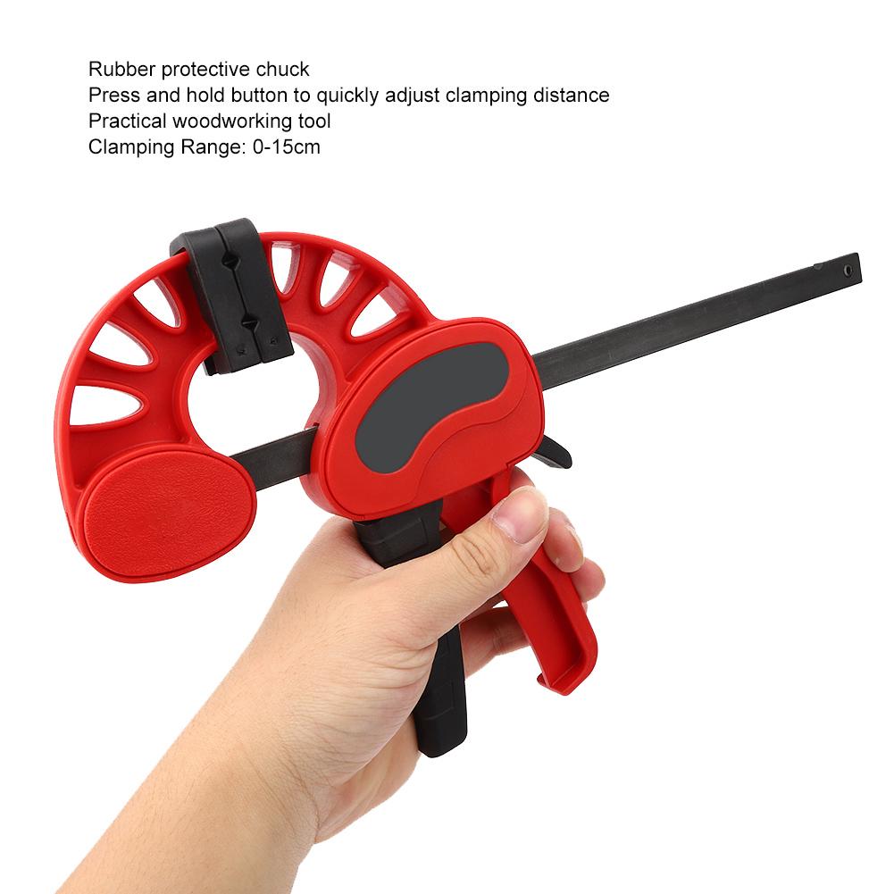 6-дюймовая деревообрабатывающая сверхпрочная F-образная струбцина, фиксирующая струбцина-зажим, деревообрабатывающие принадлежности и аксессуары