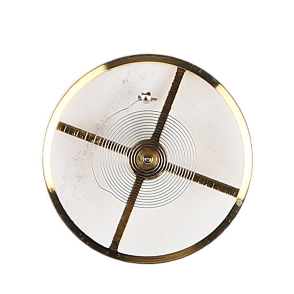 Золотистый Балансовое колесо Сплав Материал Волосок Аксессуары для ремонта часов Ремонт часов