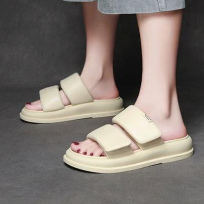 Повседневные модные тапочки на толстой подошве