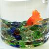 Rocks Ornament Stone Marbles Craft Pebbles Decoration Flat Aquarium Glass Stones Beads Fish Tank