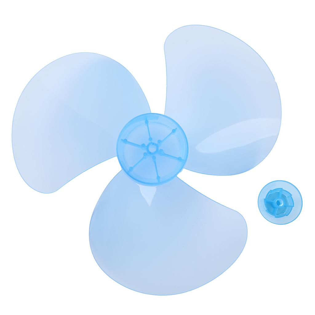 Plastic Fan Blade 3 Leaves with Nut Cover General for Table Fanner