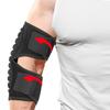 Baseball Elbow Guard Fitness Elbow Brace Adjustable Forearm Guard Breathable Elbow Support for Youth and Adult