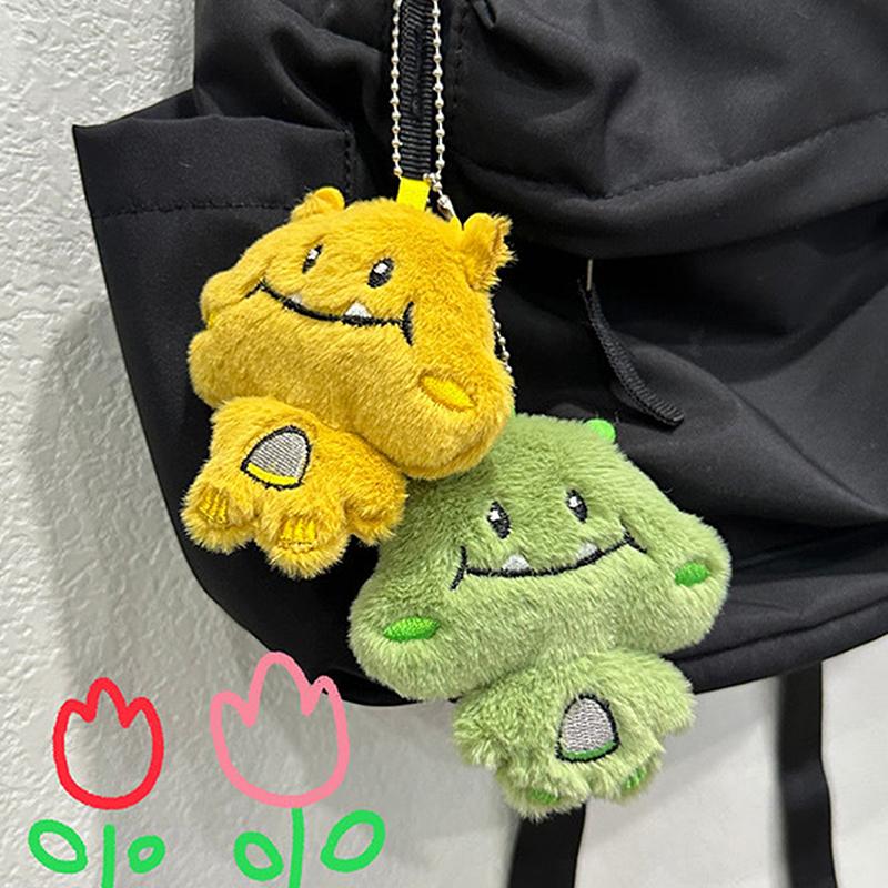 Kawaii Big Mouth Dragon Подвеска Мини Плюшевая Кукла Мультфильм Сумка Украшение Подарочная Кукла Подвеска Плюшевый Брелок Подарочный