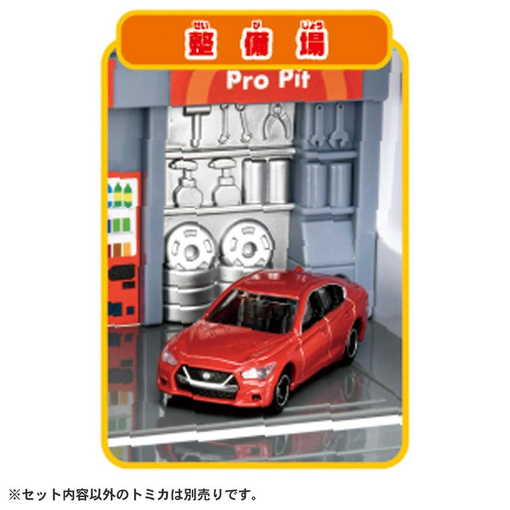 Tomica Burutto Work Deformed Gas Station Специальная заправка ENEOS! (с Томикой)