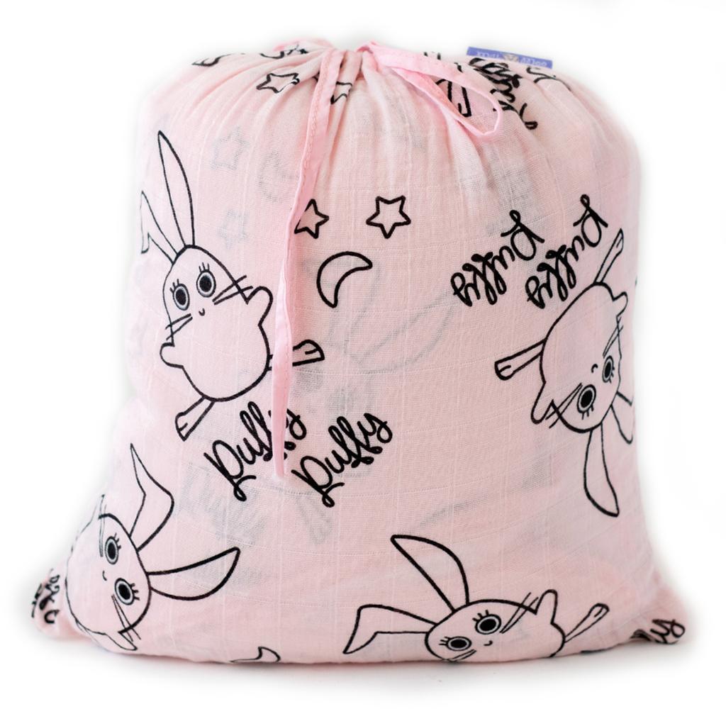 Milk&Moo Chancin Baby Muslin Fiber Filled Blanket, 100% Cotton, Ultra Soft