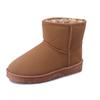 2025 New Snow Boots Women's Medium Tube Snow Boots Cotton Shoes Boots Women's Snow Boots Fox Hair Foreign Trade Women