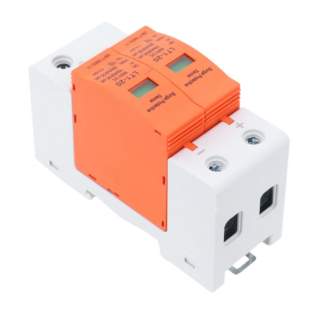 2P 20KA DC 500V/1000V для SPD Устройство защиты от перенапряжения Разрядник низкого напряжения PV