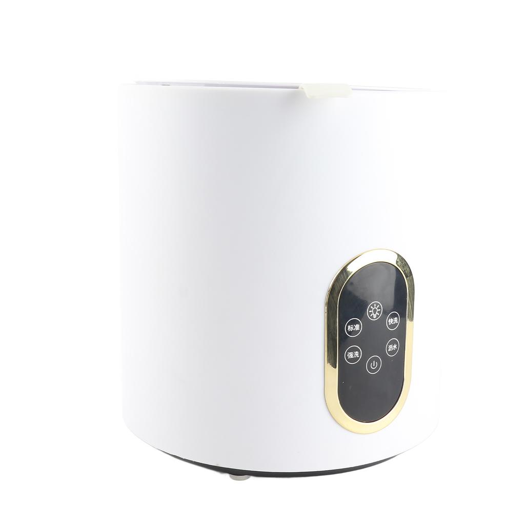 Small White Washing Machine Compact Washer Automatic Mini Washing Machine for Home Dormitories