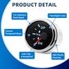 52mm Boat Balance Gauge 0-190ohm Boat Trim Meter Trim Tilt Indicator Digital pointer Gauge 7-color backlight For Yacht Marine