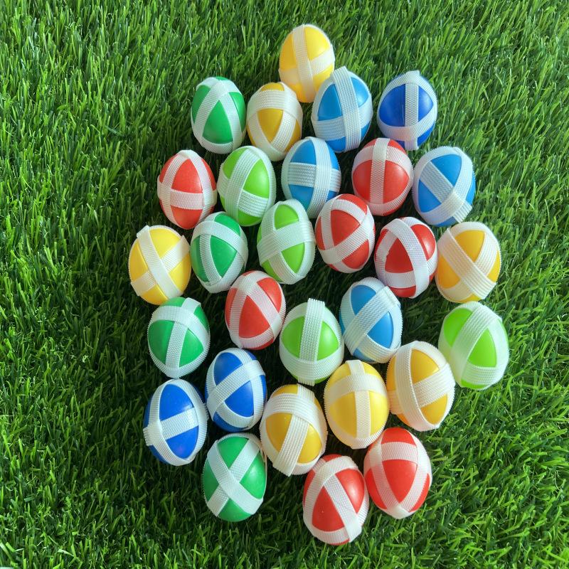 6Pcs Kids Sucker Sticky Ball Toy Montessori Shooting Target For Kids Boys Gift
