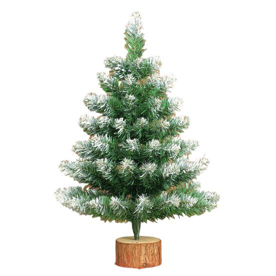 Имитация мини-рождественской елки 45 см Маленькая искусственная рождественская елка с подвесками гирляндами