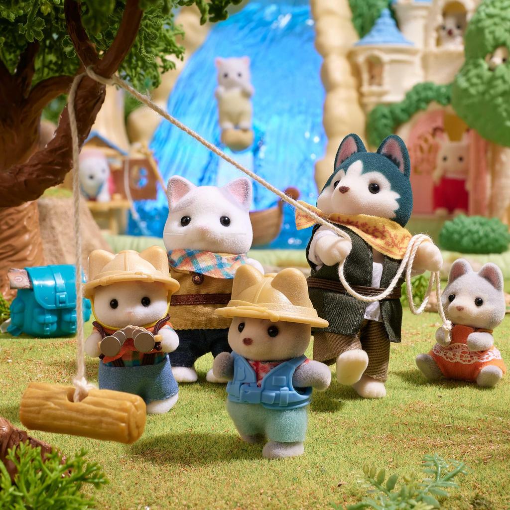 EPOCH Sylvanian Families Кукла Brother ST Mark Сертификация 3 года и старше Игрушка Кукольный домик Sylvanian Families [Хаски (Брюс)] С-72