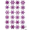 12/120pcs Christmas Fake Snowflake Paper Glitter Snow DIY Craft Hanging Pendant Home Party Xmas Tree Staircase Decoration Supply