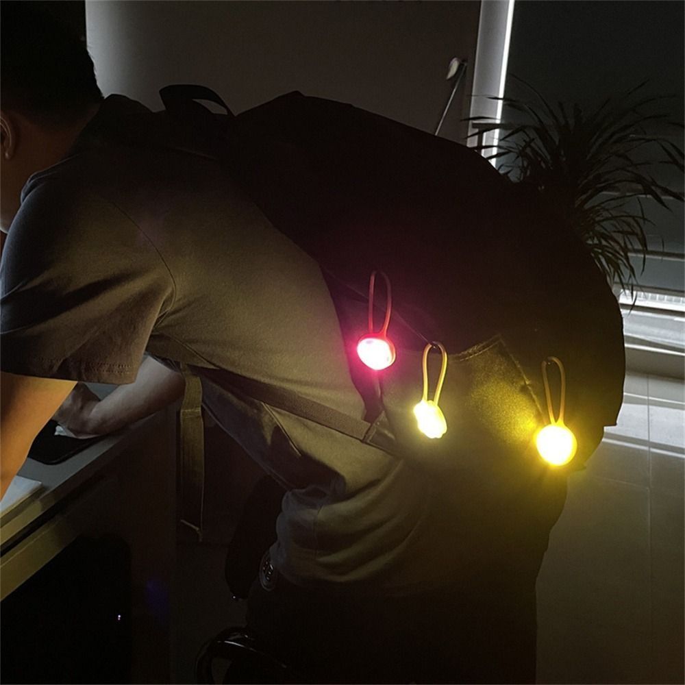 Night Riding Night Running Bicycle Light Bike Rear Light Bike Warning Light LED Backpack Light
