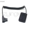 NP FZ100 Dummy Battery To D Tap Coiled Power Cable For Sony A7III A7RIII A7SIII A7C A7IV A9 FX3 A73 Camera