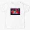 Abstract Neon Glow Art Kids T-Shirt