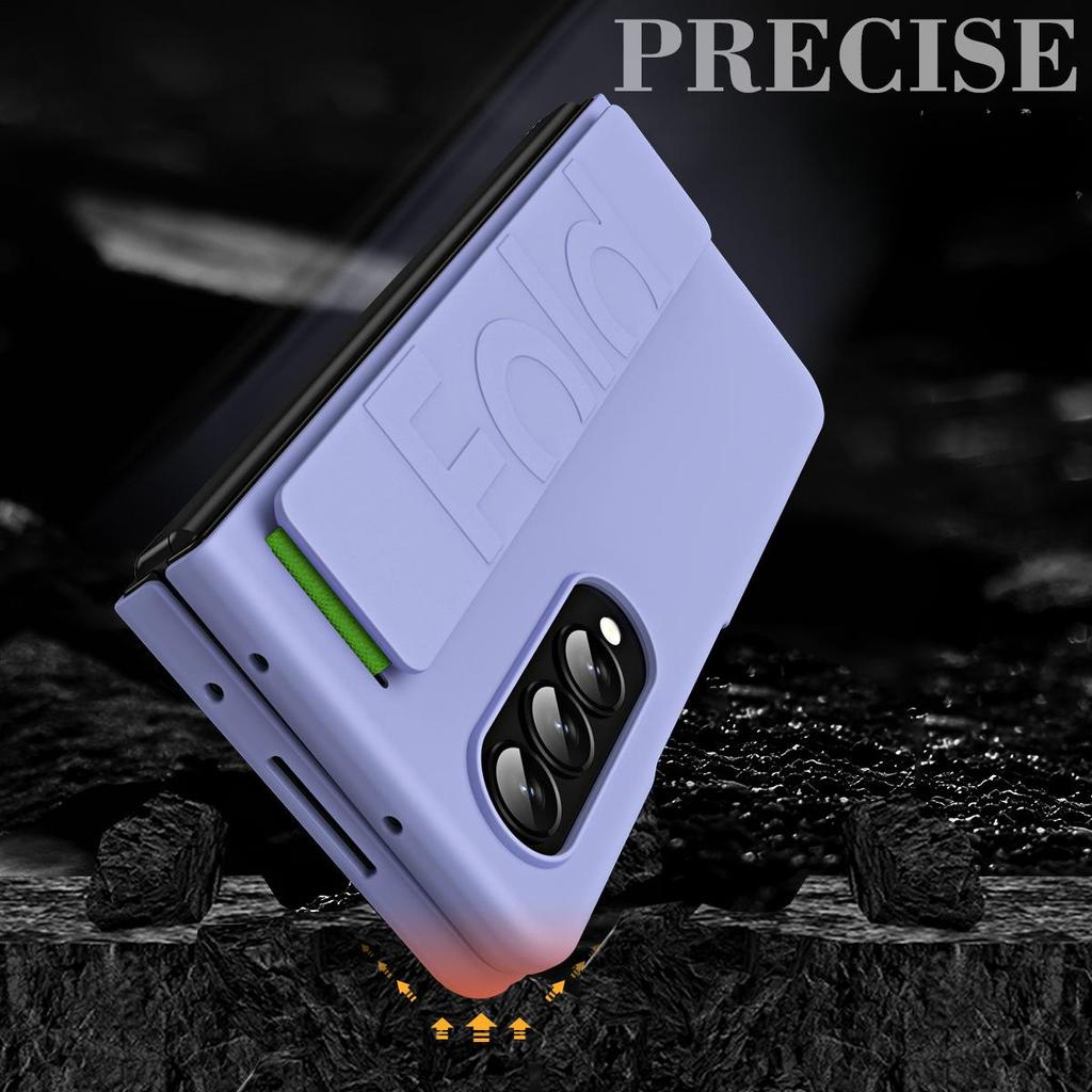 Матовый шелковистый жесткий пластиковый чехол-ремешок для Samsung Galaxy Z Fold 5 4 3 2, браслет, эластичный защитный чехол для Z Fold5 Fold4 Fold3, защитный чехол