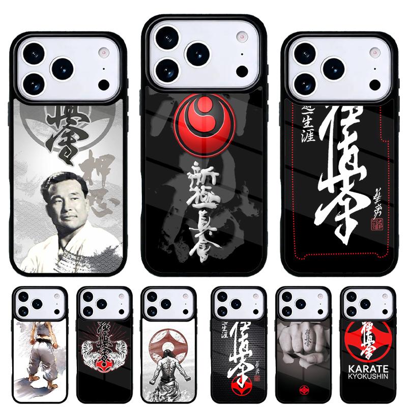 Крутой чехол для телефона Kyokushin Karate Ояма для iPhone 17 16 15 14 13 Pro Max Задняя крышка для 12 11 Pro Coque