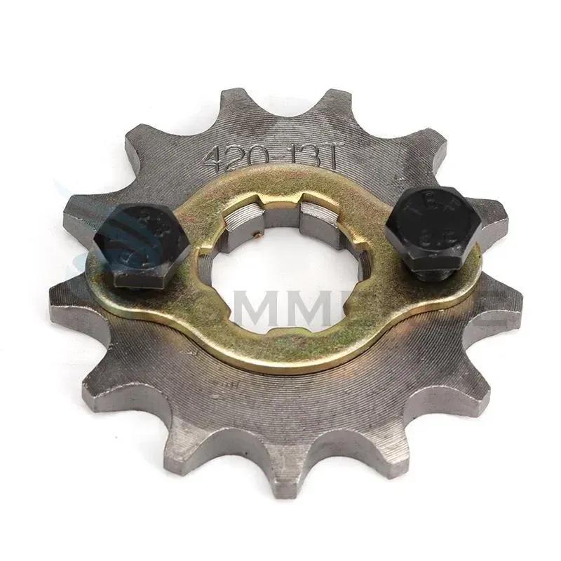 Front Engine Sprocket 420# 17mm 10 11 12 13 14 15 16 17 18 19T Teeth For KAYO BSE SSR 110 125cc Go Kart ATV Quad Motorcycle
