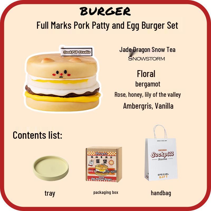 Оригинальная ароматическая свеча "McBurger" - Уникальный подарок на день рождения и сувенир из Макдоналдс