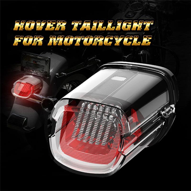 Motorcycle Tail Light LED Rear Lamp Taillight Brake Stop Turn Signals for Harley-Davidson Sportster Softail Dyna Lay Down Super