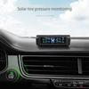 Solar Tire Pressure Monitoring System Temperature Warning With 4 External Sensors Intelligent TPMS Car Tire Air Pressure Gauge