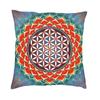 Sacred Geometry Flower Of Life Throw Pillow Case 45*45cm for Living Room Sofa Geometric Mandala Cushion Cover Velvet Pillowcase