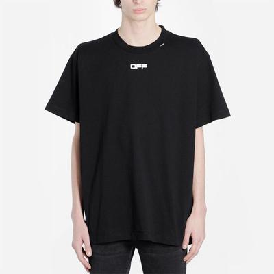 OFF WHITE Футболка с коротким рукавом Painting Arrows OMAA038G20JER0031088