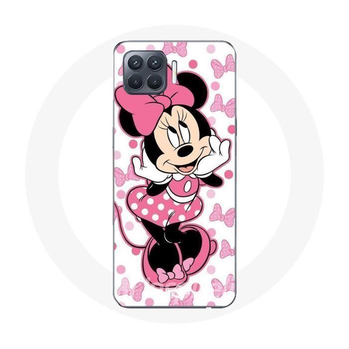 Coque pour Oppo A93 Minnie Mouse Dessin animé mignon rose