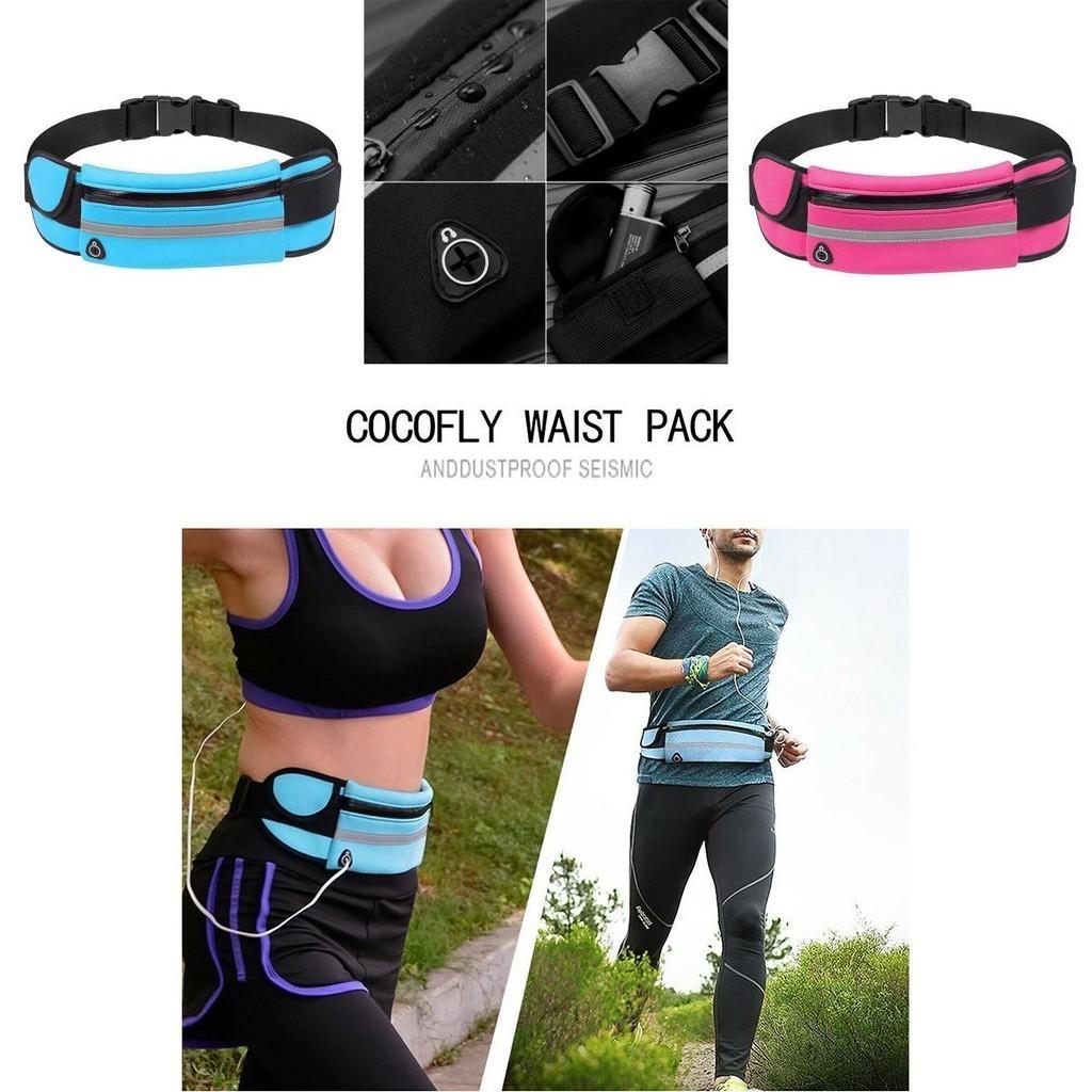Премиальный водонепроницаемый пояс для бега, поясная сумка для походов и кемпинга
