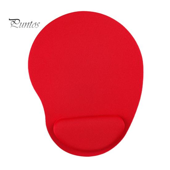 Wrist Support Mouse Pad Memory Foam Stepped-Wedge Design Ergonomic Non-slip Mousepad for Home Office Air Circulation