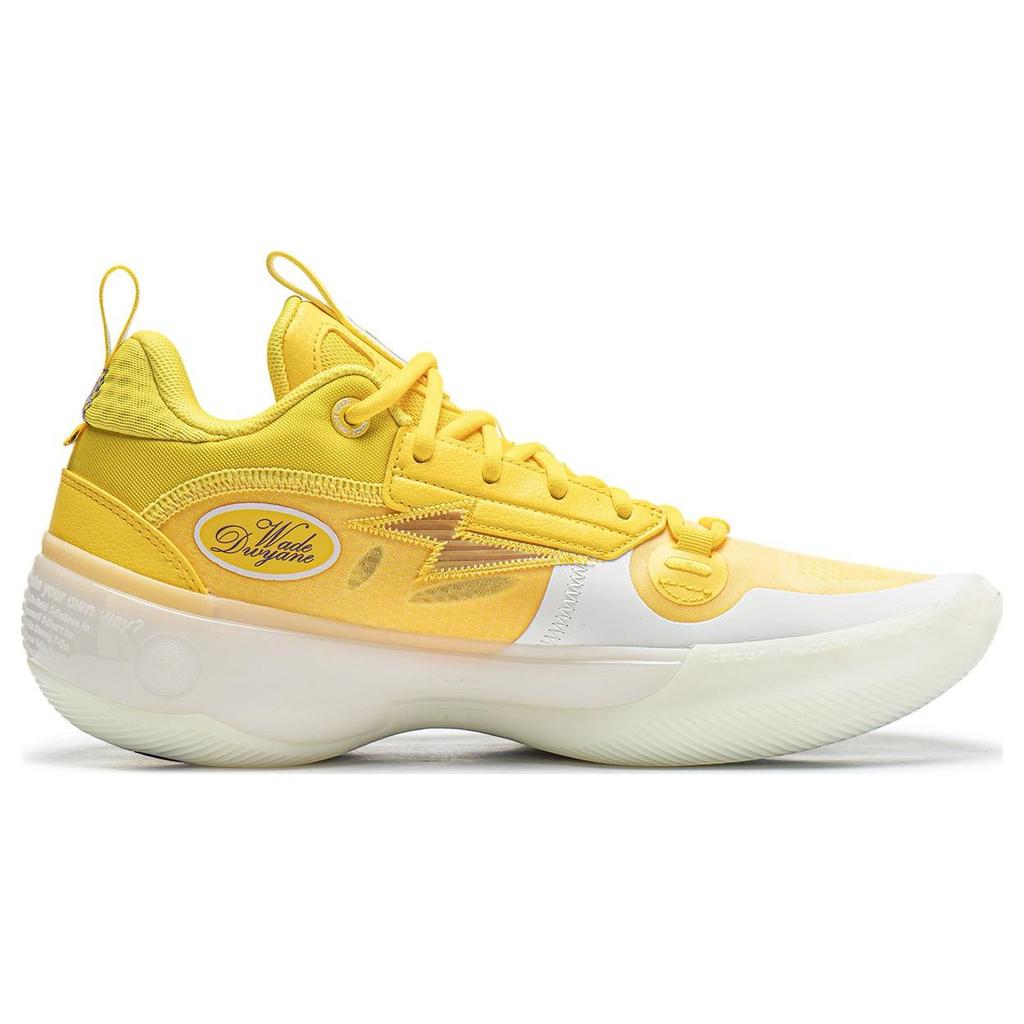 Li-Ning Way of Wade 10 Low The City of Angels Мужские кроссовки Желтый Белый ABAS083-6