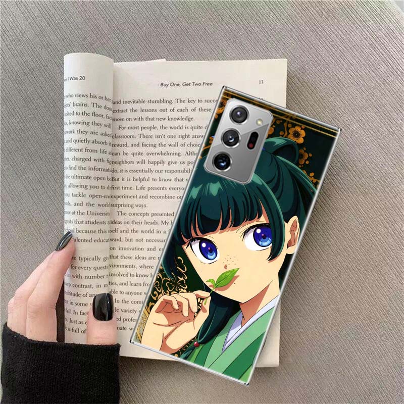 The Apothecary Diaries Phone Case For Samsung Galaxy S25 Edge S24 S23 FE S22 Ultra S21+ S20 S10 Plus Cover Capa Soft