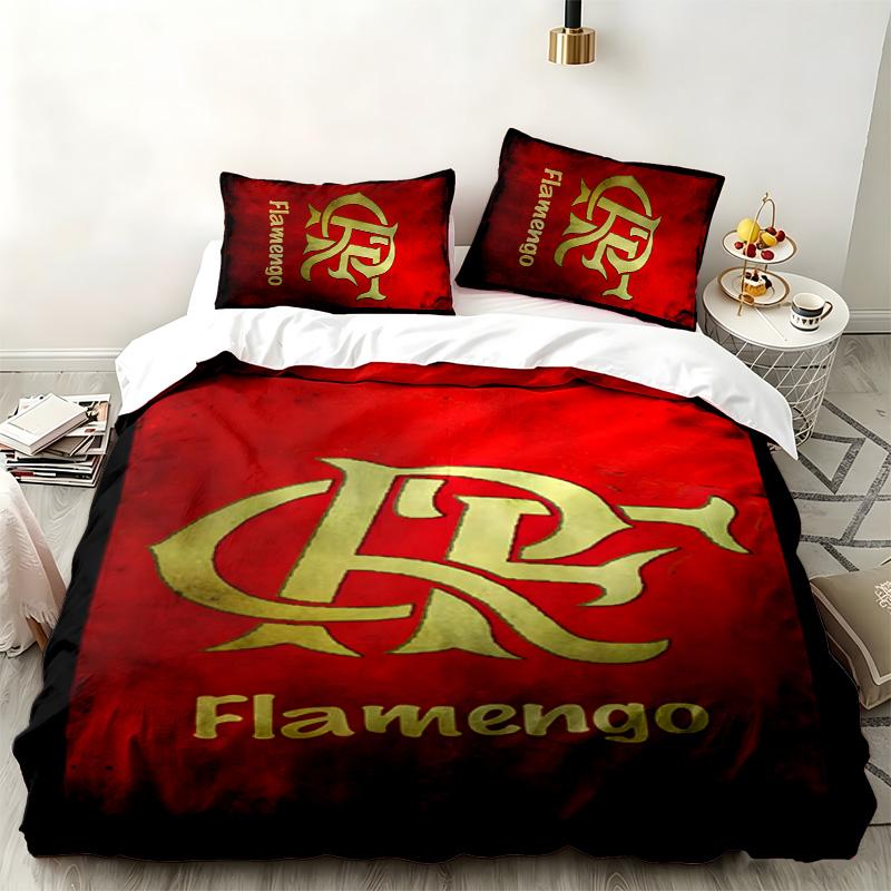 Набор постельного белья Flamengo 3 предмета Идеально для спальни Удобный комплект постельного белья включает пододеяльник и две наволочки Идеальный подарок на день рождения или Рождество