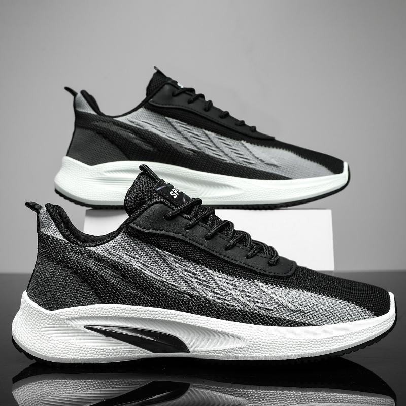 Мужская повседневная обувь на шнуровке с сеткой, дышащая, брендовая дышащая обувь, мужская обувь, дизайнерская обувь на плоской подошве, мужская мода, летние кроссовки