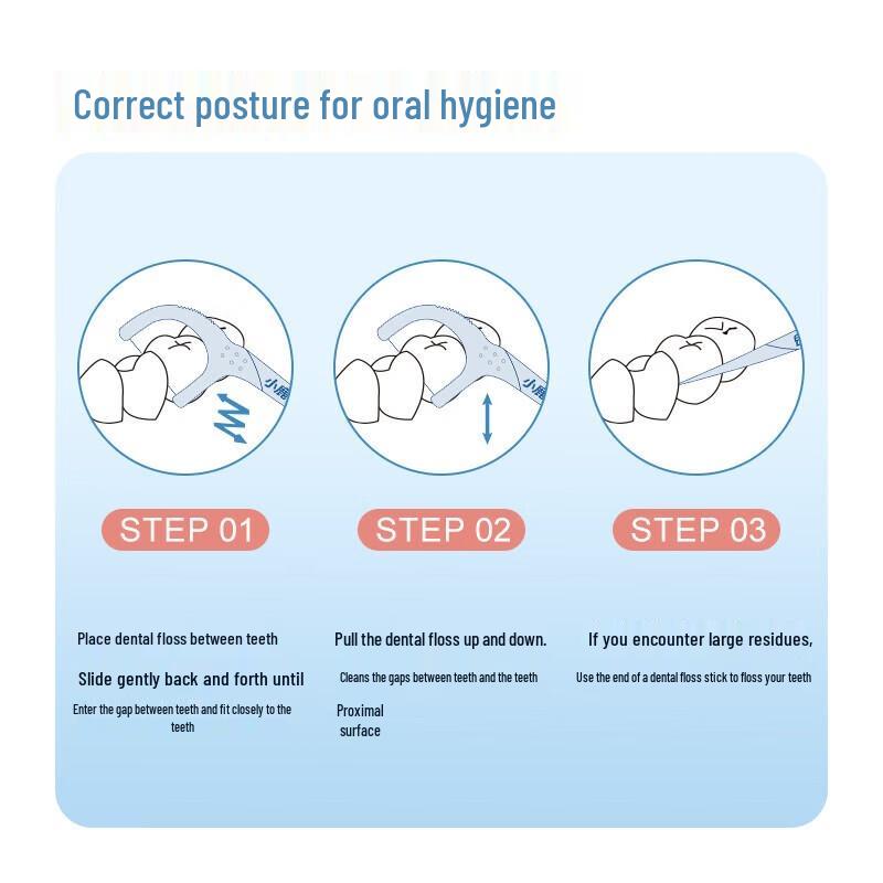 FAWNMUM Dental Floss Picks (2000 Count)