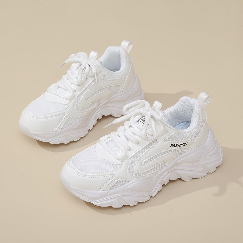 Новая женская модная обувь для пап, сетчатая дышащая спортивная обувь, повседневная амортизирующая обувь для путешествий, женская обувь для ходьбы на открытом воздухе