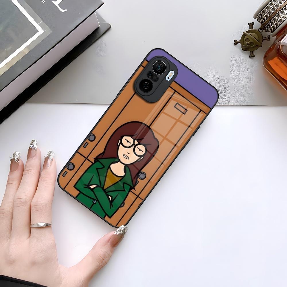 Чехол для телефона Anime D-Daria для Xiaomi 15 14 13 12 Mi 11 Pro ultra Lite стеклянная крышка