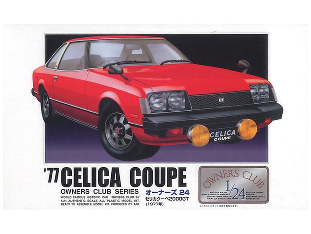 Micro Ace 6 Celica 2000GT Coupe Plastic Model Kit 1/24 (Owner's Club) No. '77
