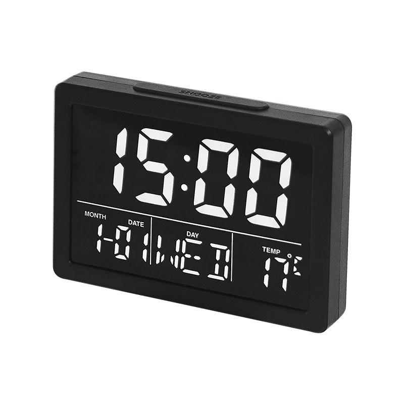 Simplistic Led Electronic Desk Clock With Large Display For Sleepers And Students