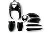 Bike Parts Center Exterior Set 8 Piece Set Black Black Cowl Painted Genuine Type 4st Vino Yamaha 4 Cycle VINO 3107 SA26J/SA37J