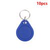 10 шт. 125 кГц только для чтения Rfid Rfid Tk4100 Em4100 смарт-чип бесконтактные брелоки смарт-безопасный вход в дверь идентификатор доступа брелок токен тег