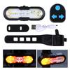 Wirelesses Remotes Control Bike Taillight USB Rechargeables Bicycles Indicators Rear Light Bicycles Turn Signal Light