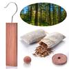 1 Set Cedar Wood Wave Pattern Wave Shaped Wooden Balls For Insect And Moth Control
