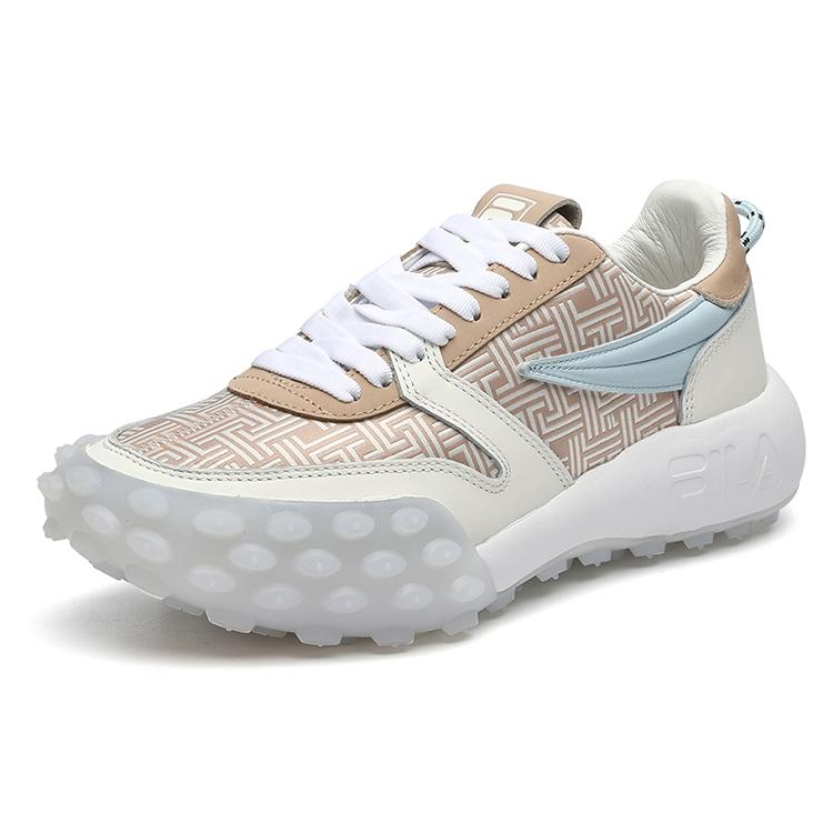 Fila Модные Кроссовки На Шнуровке Низкие Беговые Кроссовки Женские Белые Cuban Sand F12W144141FSC