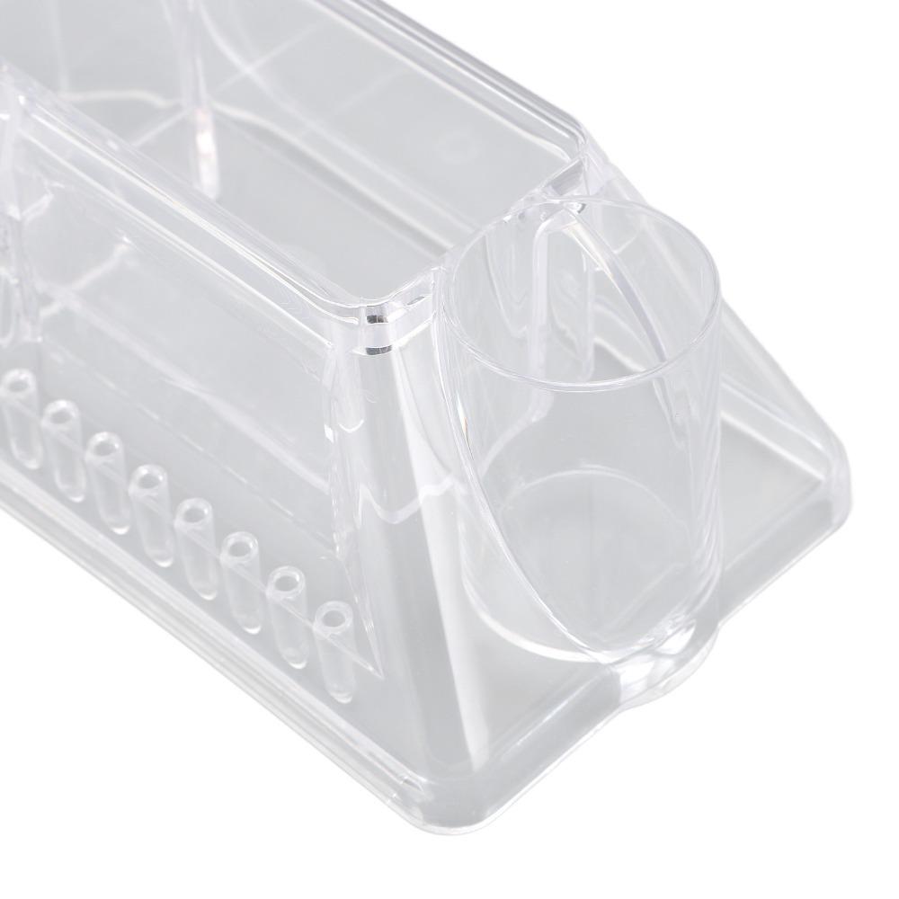 Multifunctional Nail Drill Holder Nail Drill Bit Storage Box DIY Nail Art Accessory Organizing